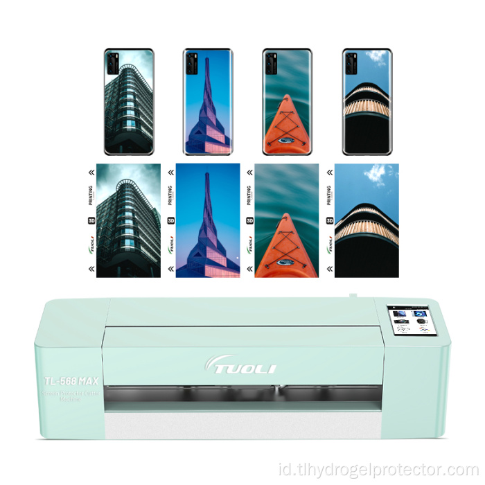 Mesin Plotter Hidrogel untuk Film Kulit Kembali Disesuaikan